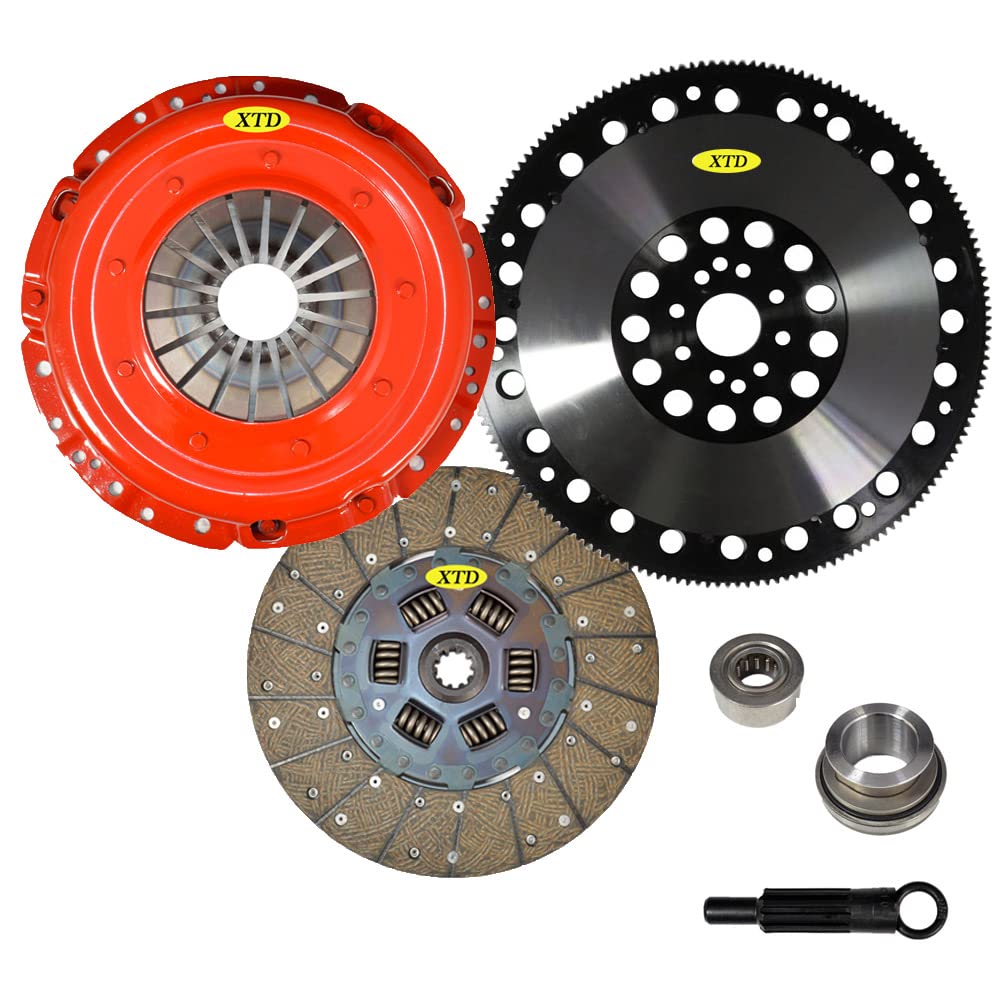 Xtd Stage 2 Clutch & Flywheel Kit Compatible With 1999-2004 Ford Mustang Gt Svt 4.6L * 8 Bolt