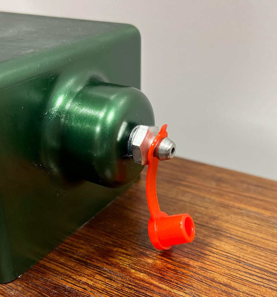 Locknlube Grease Fitting Caps (50 Count) (Red)