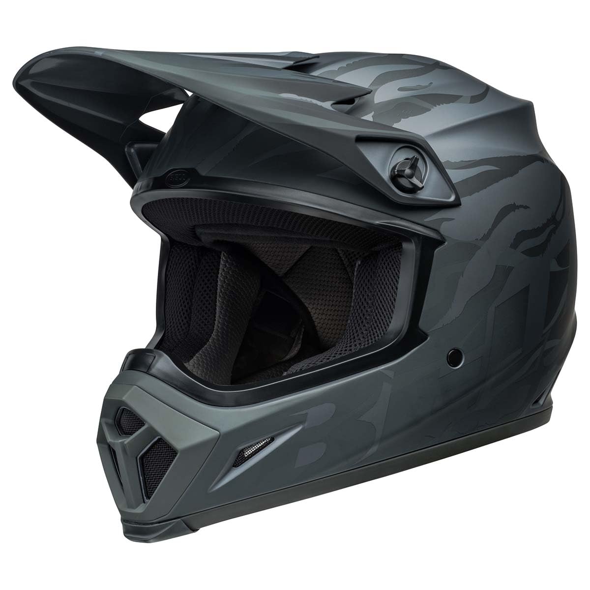 Bell Mx-9 Mips Dirt Helmet (Decay Matte Black - 2X-Large)