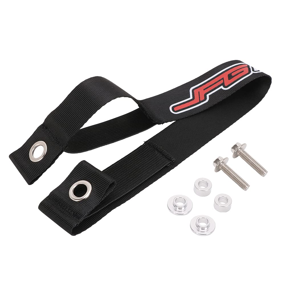 JFG RACING Universal Motorcycle Rescue Pull Belt Rear Shock Absorber Tie Down Straps for 250XCFW 350EXCF 350SXF 350XCF 350XCFW S
