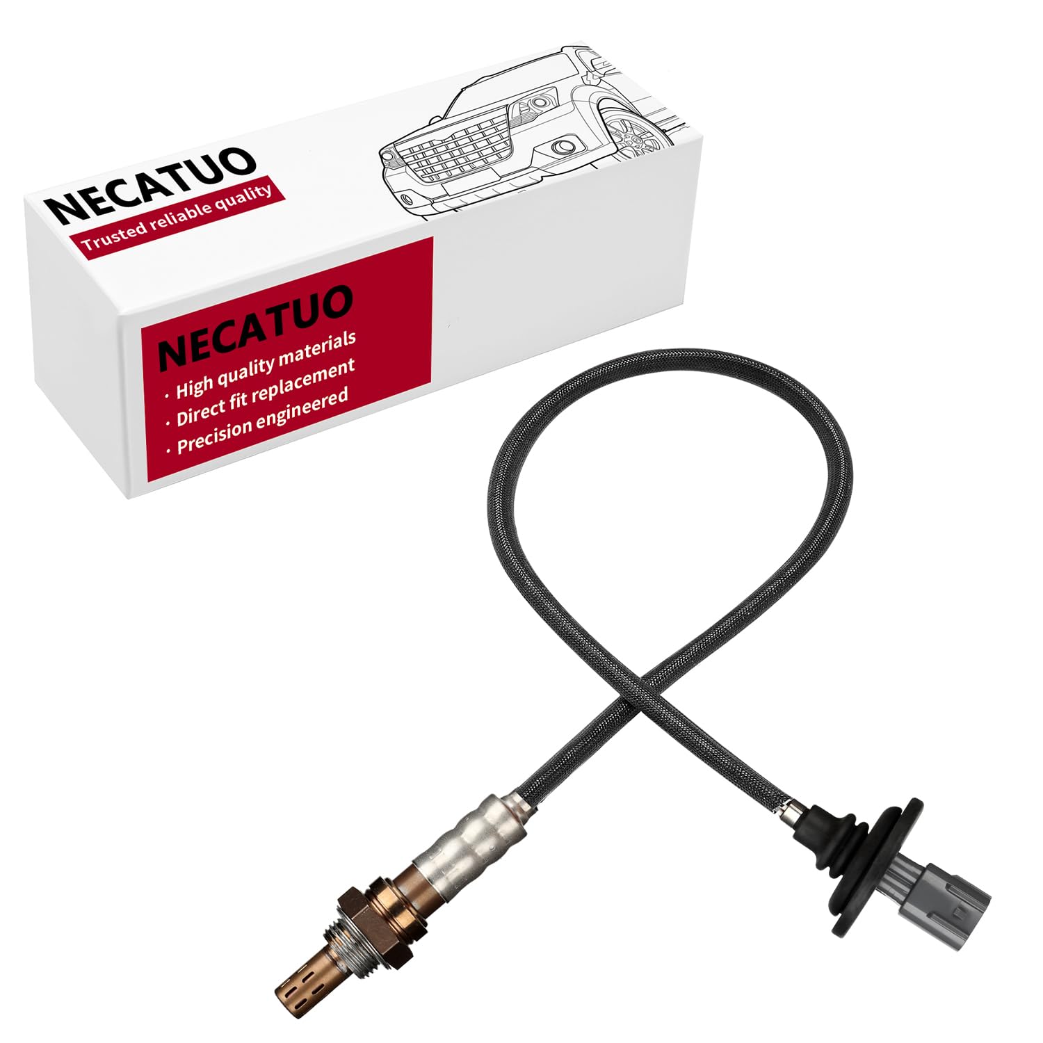 Necatuo 234-4623 Downstream O2 Oxygen Sensor (Set Of 1) Compatible With Toyota Camry Sienna Celica Prius Matrix Supra Lexus Es30