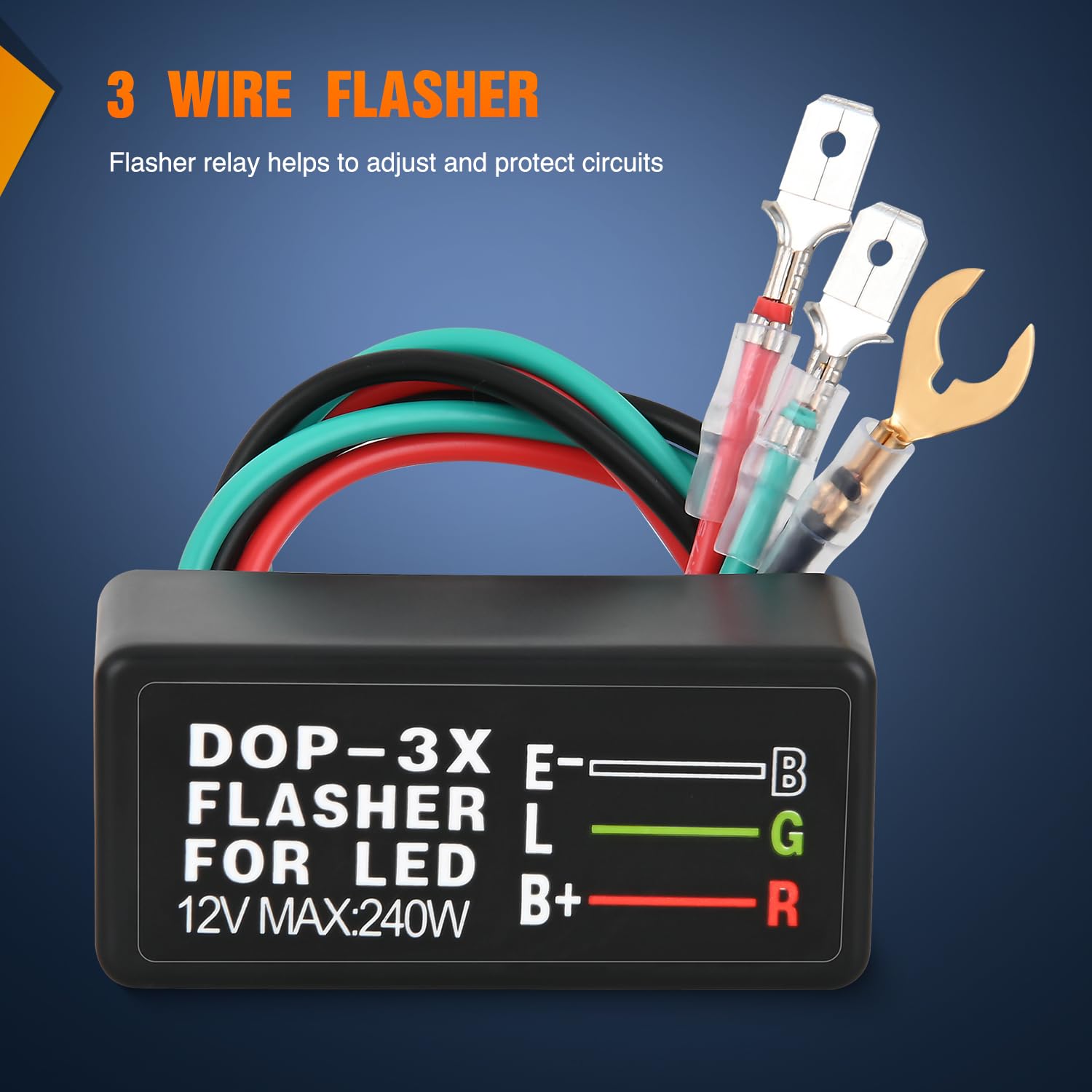 Nilight Turn Signal Switch With Flasher Relay Kit 4Pin On Off On Rocker Switches W/Green Led Laser Etched Spdt 12V 20A 24V 10A J