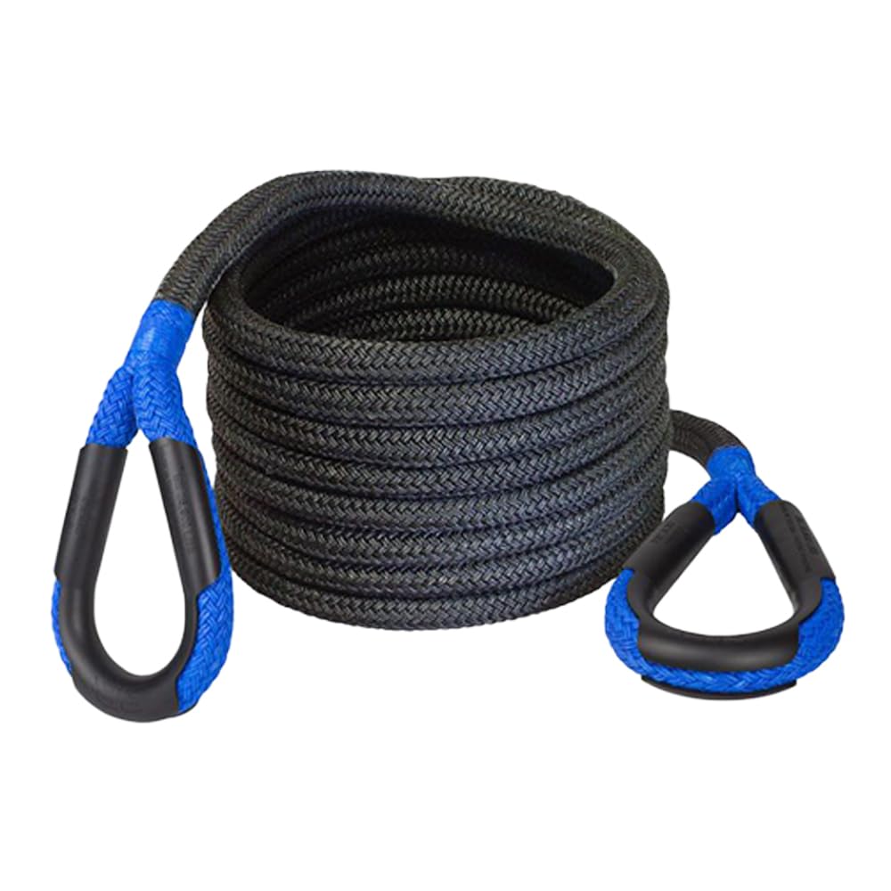 Bubba Rope Power Stretch Recovery Rope, 7/8    x 20 ft. - Heavy-Duty Vehicle Recovery Rope: 28,600 lbs. Breaking Strength - Blue