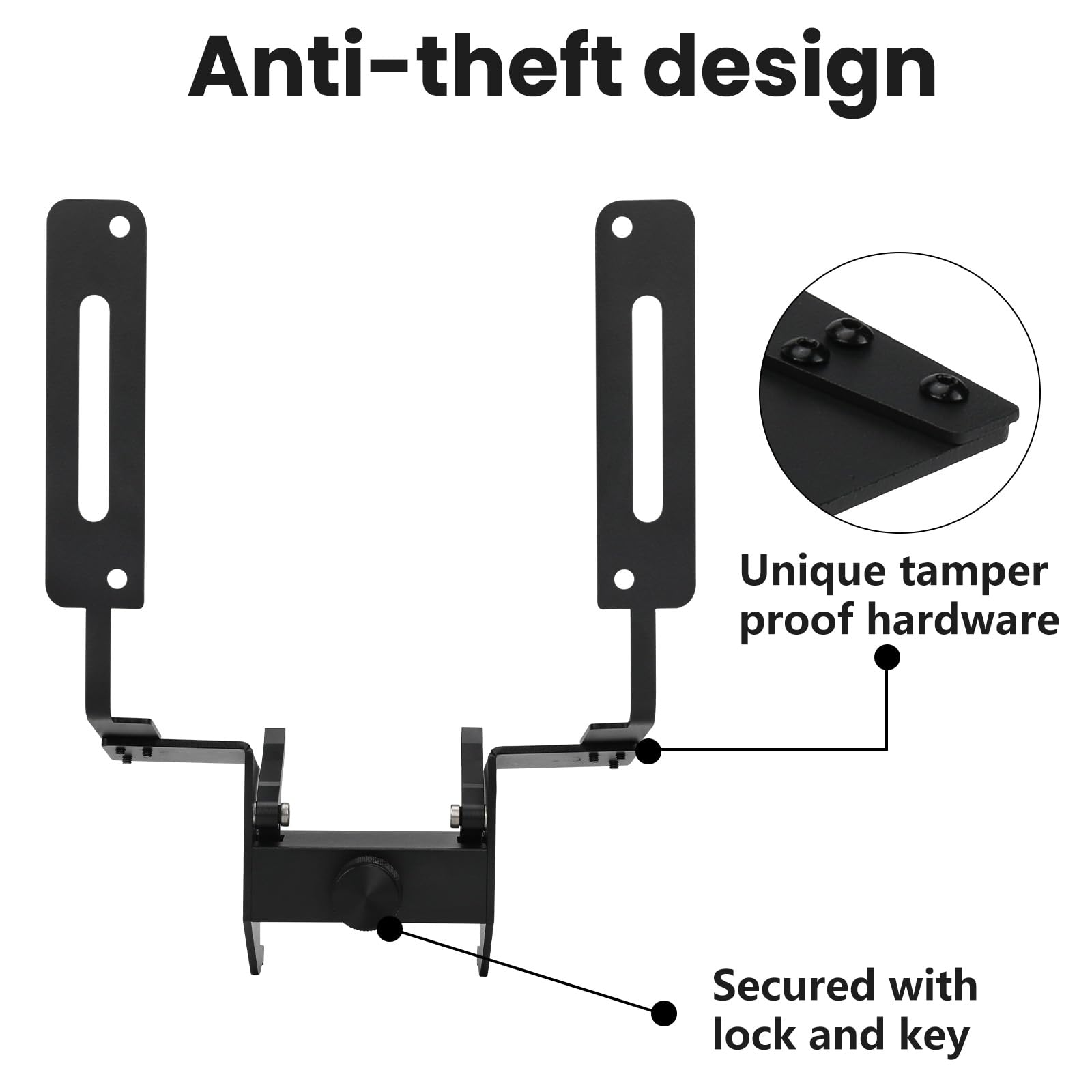 FormiPow Front License Plate Holder for Tesla Model Y Juniper 2025 2026, No Drill/No Adhesive License Plate Frame, Anti-Theft Lo