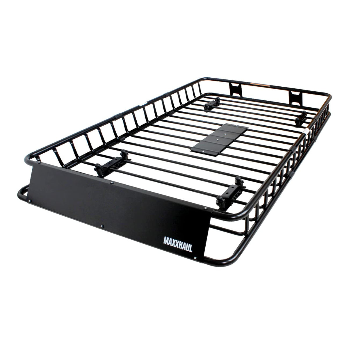 Maxxhaul 50506 64'' X 39'' X 6'' Heavy-Duty Universal Steel Roof Rack , Black