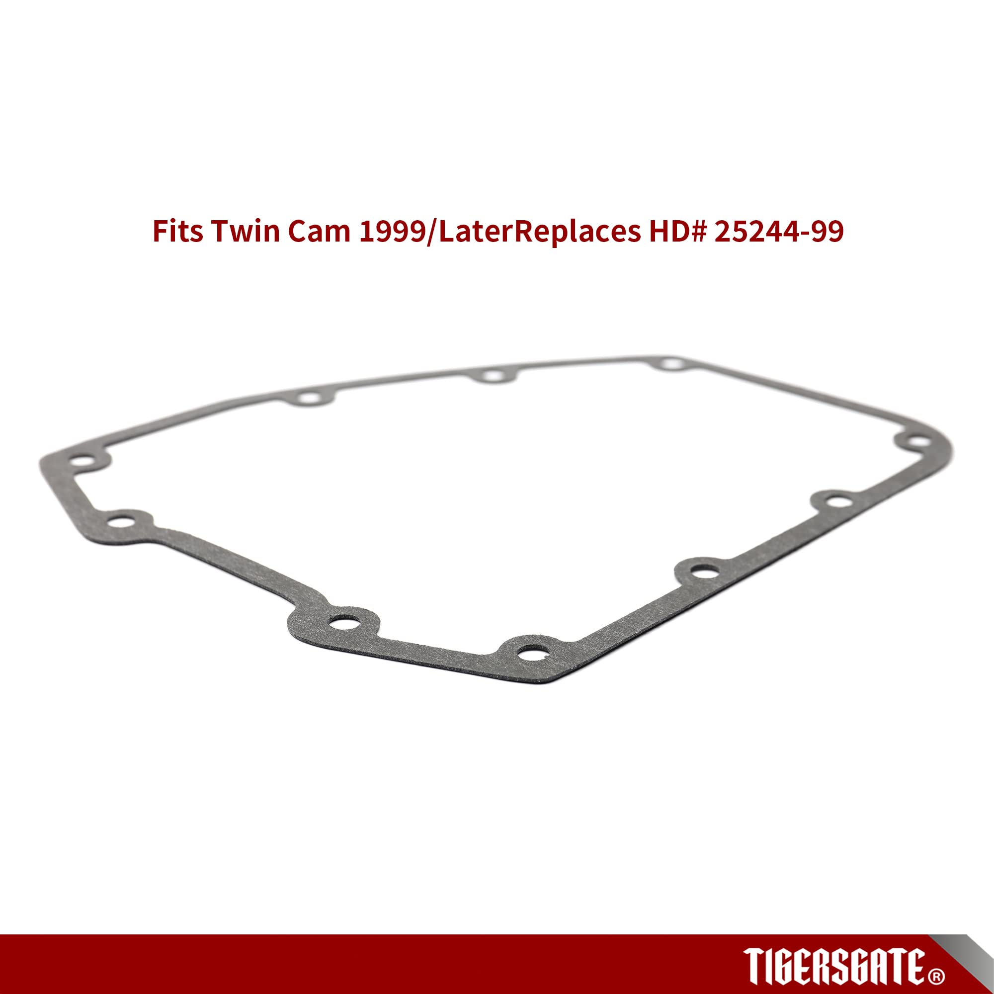 Tigersgate Twin Cam Cover Gasket For Harley Softail Touring Dyna Electra Glide Fatboy Replaces.25244-99