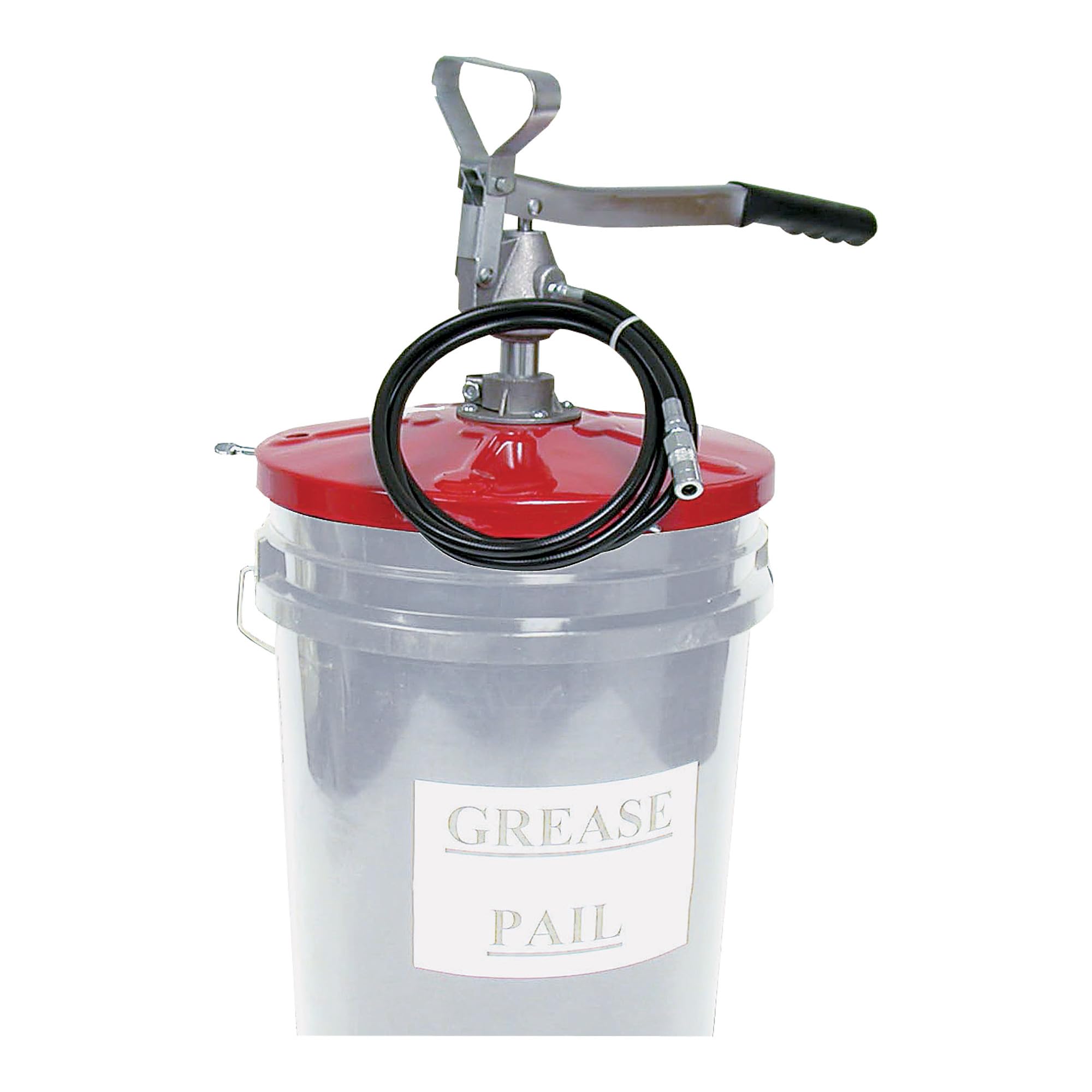 Zeeline By Milton Ze550, Grease Pump, 1.2 Ounces Per 28 Strokes, Designed To Fit 25-50 Lbs Of Grease, Manual Grease Pump With Carrying Handle, Maximum Output Pressure 3500 Psi