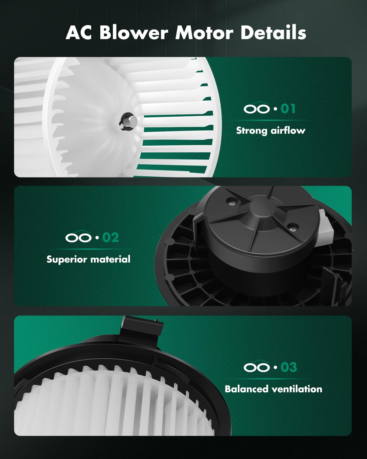 Scitoo 700287 Front Hvac Blower Motor With Fan Cage For Nissan For Tiida 2007 2008 2009 2013 2014 2015 2016 2017,For Nissan For