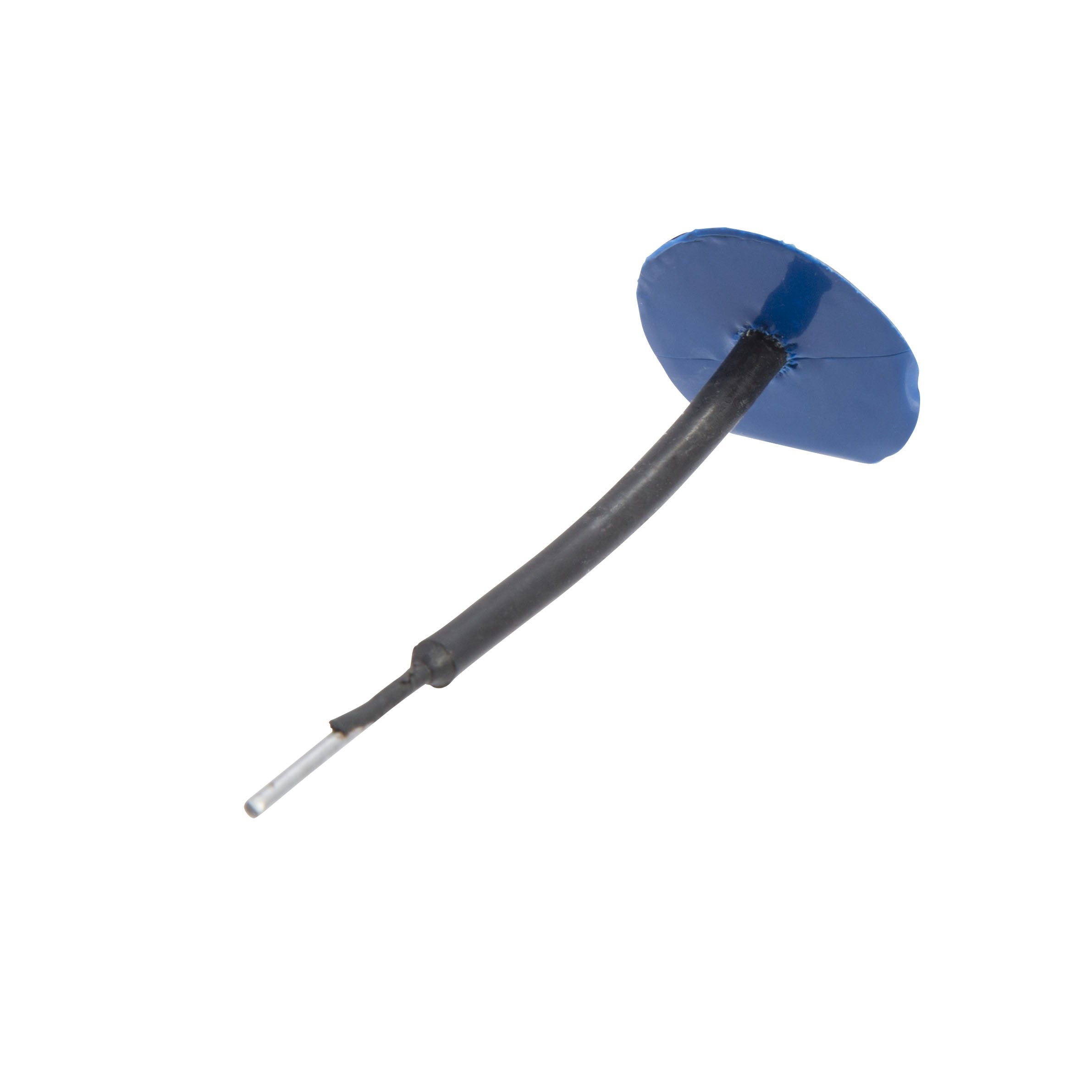 Steelman 1/8-Inch Tire Repair Patch/Plug Combo for 1-Piece Repair of Tubeless Tires, Chemical or Heat Cure, Integrated Lead Wire