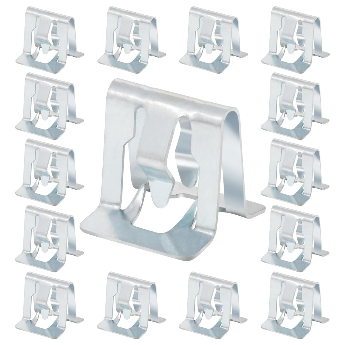 Whaletail 15 Pcs Interior Trim Bezel & Scuff Plate Clips, Lift Gate Trim Finish Panel Clip, Gm Moulding Fastener Replaces 11588650 For Gm Buick Chevy Gmc Cadillac Saturn Tucks Suv Cars