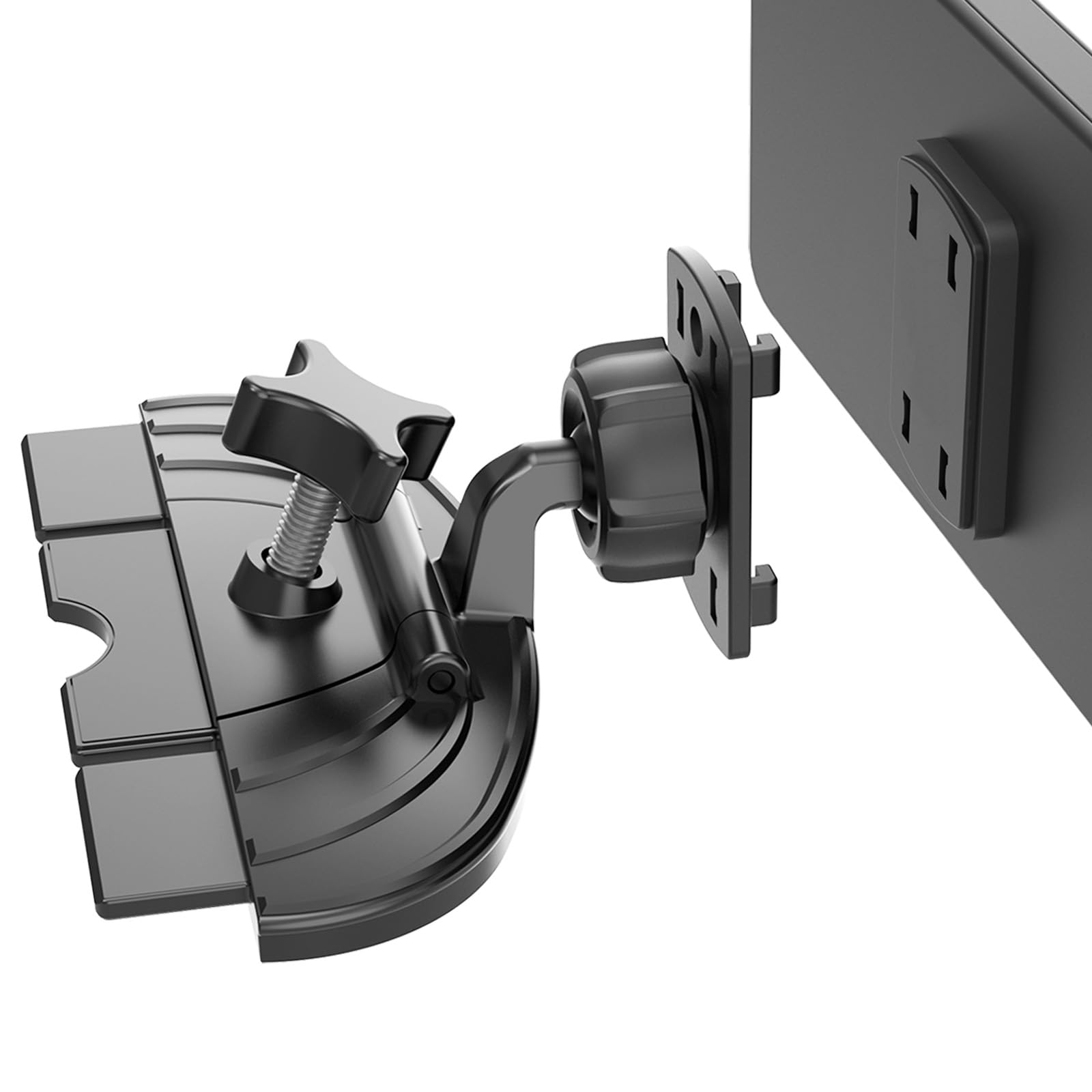 PLDHPRO CD Slot Mount for CarPlay Screen, Portable Monitor CD Holder for Car Tool-Free Installation Compatible with in-Dash CD P