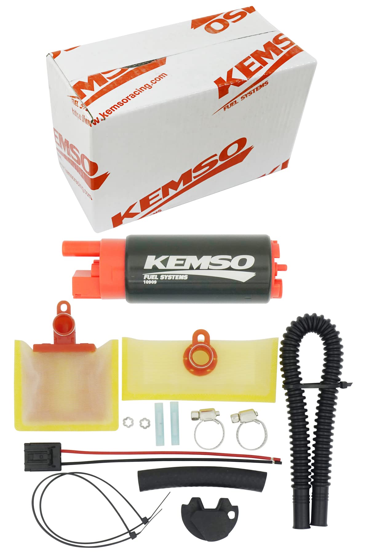 Kemso 340Lph High Performance Fuel Pump, Replaces Walbro 255Lph Gss341