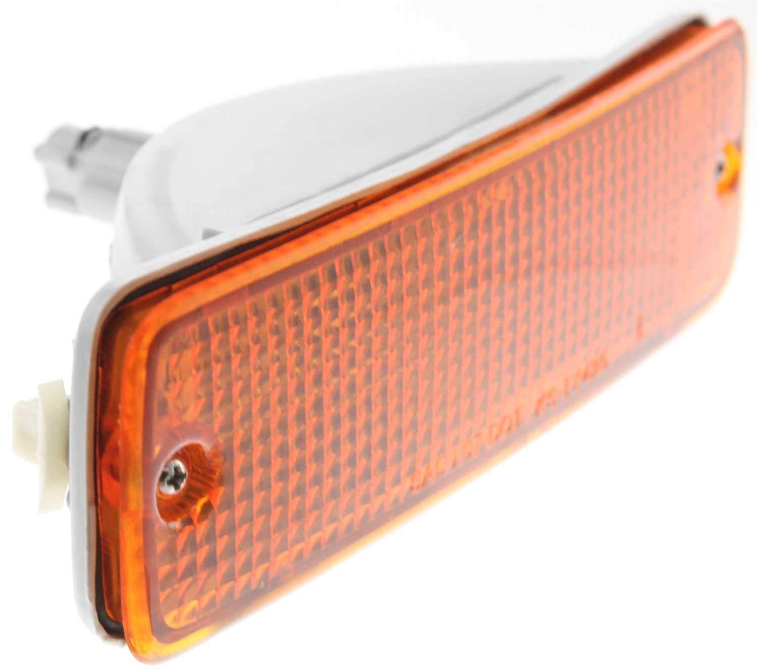 Evan Fischer Turn Signal Light Set Compatible With 1989-1993 Toyota Pickup Front Driver Side To2520105