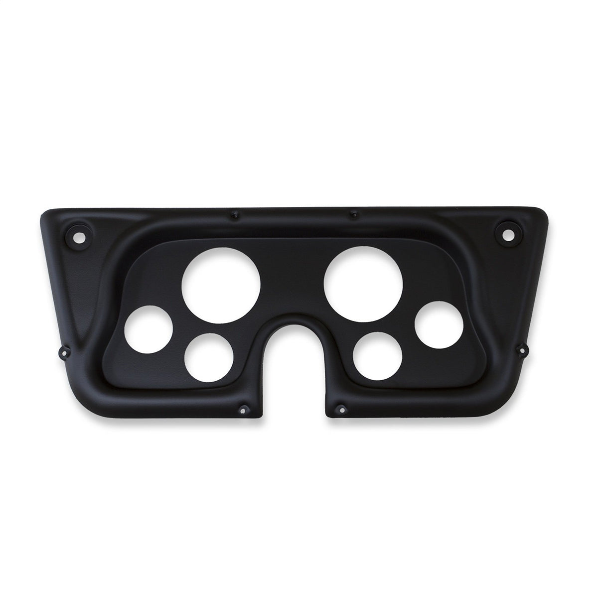 Auto Meter 2142 Direct Fit Gauge Mount (3 3/8&quot; x2, 2 1/16&quot; x4), Black