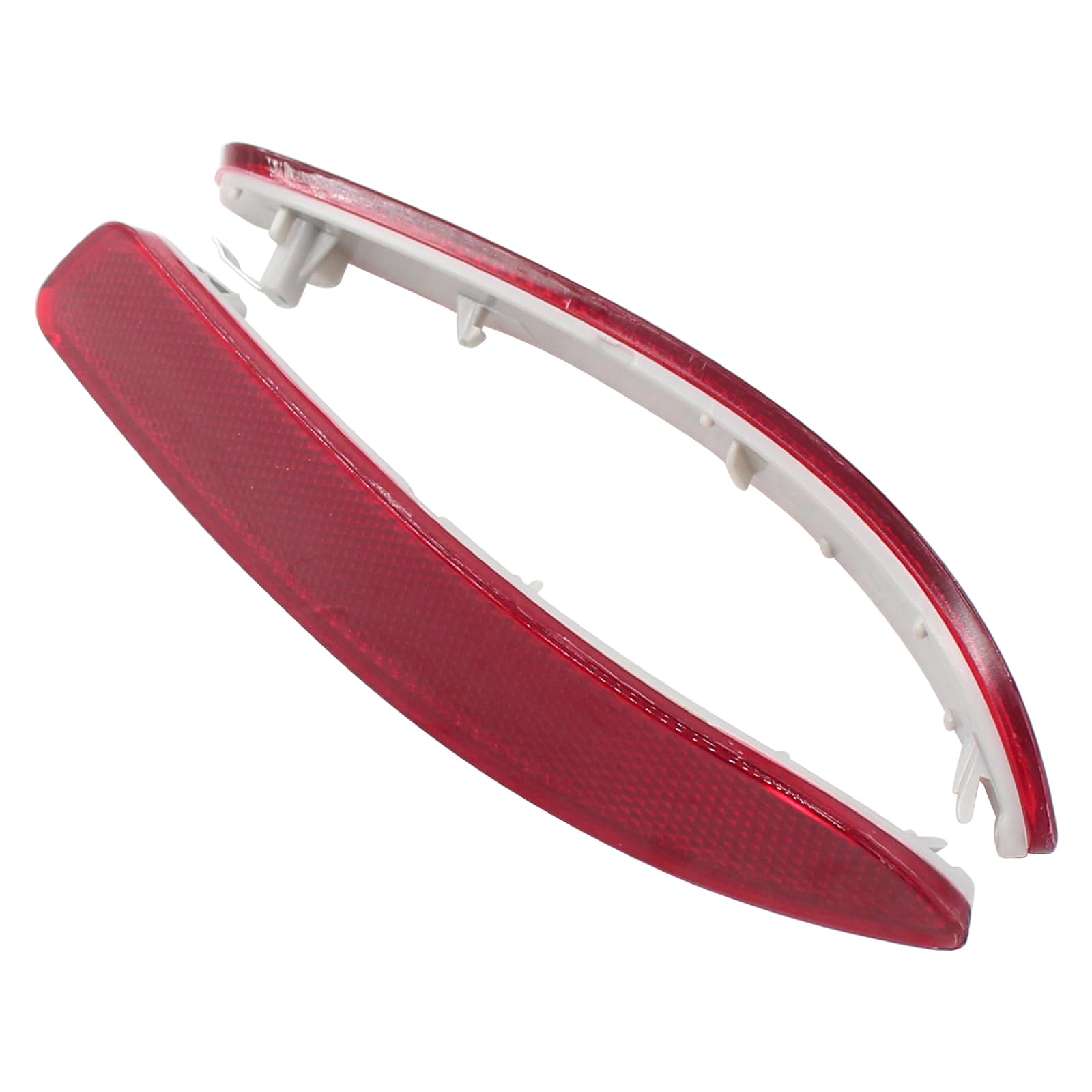 ApplianPar Rear Left and Right Side Bumper Reflector Marker Trim for BMW E70 X5 2007-2011,2013