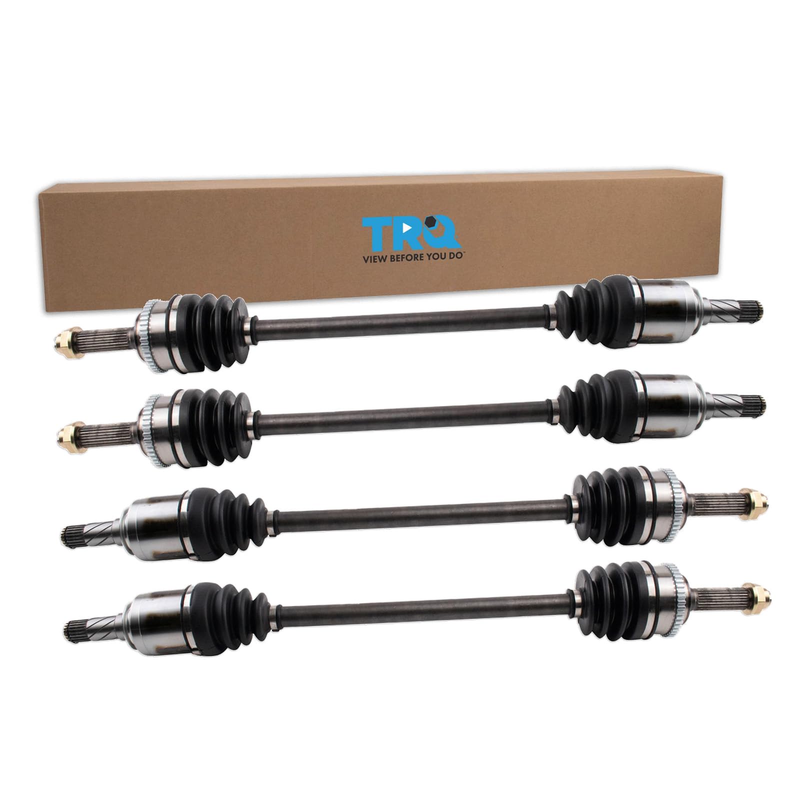 TRQ CV Axle Shaft Assembly Set Compatible with 2006 Subaru Baja
