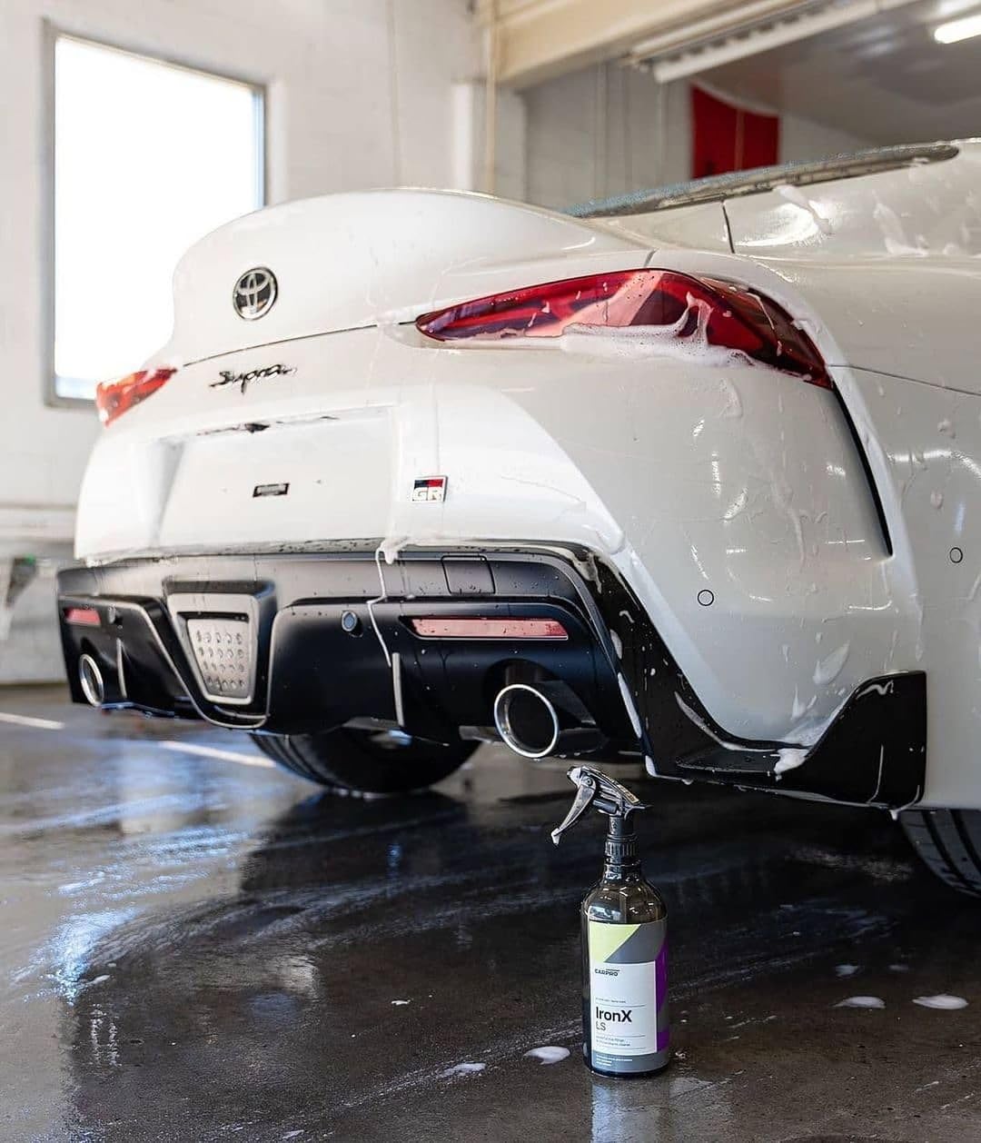 Carpro Ironx Iron Remover: Lemon Scent - Stops Rust Spots And Pre-Mature Failure Of The Clear Coat, Iron Contaminant Removal - 500Ml With Sprayer (17Oz)