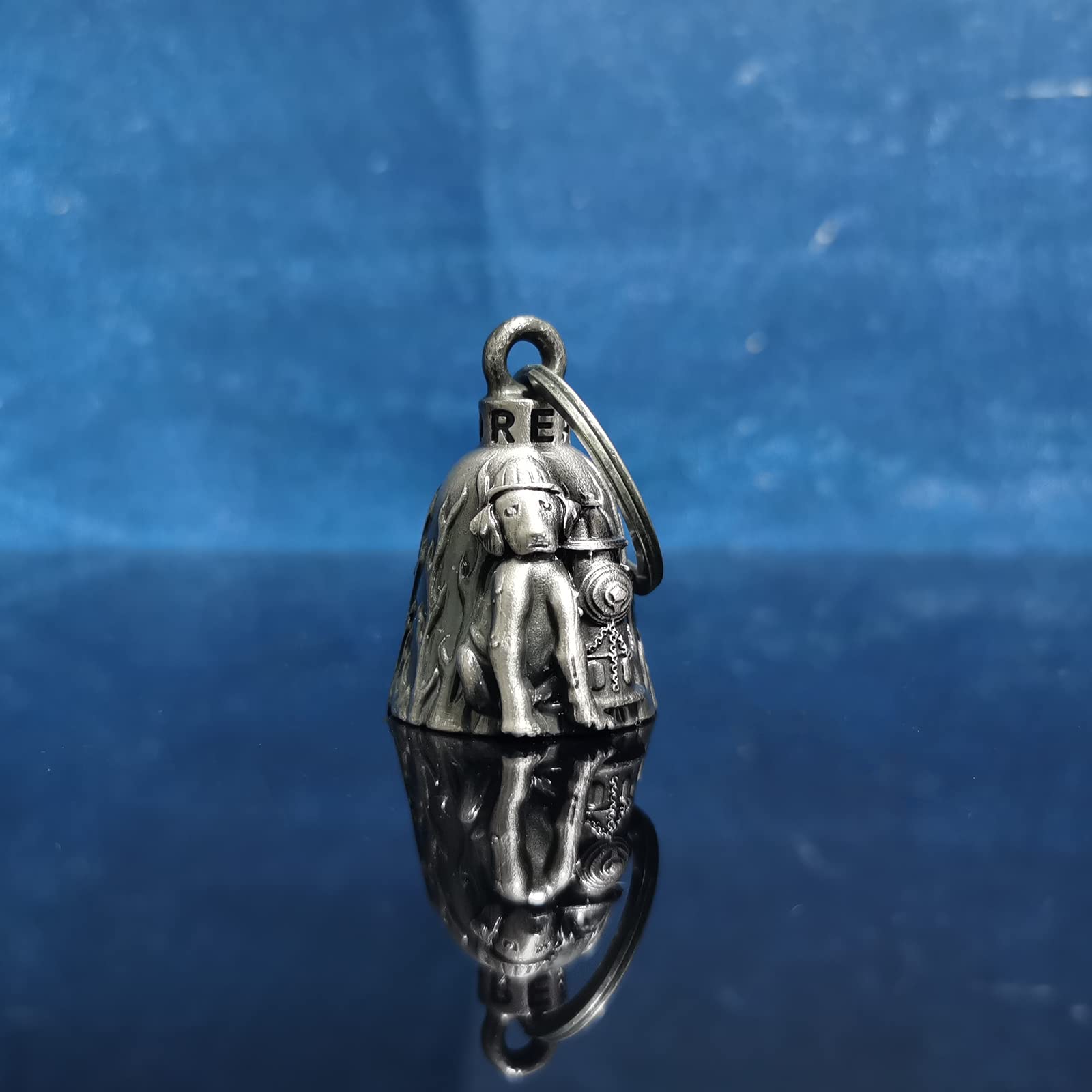 Dream Apparel Motorcycle Bell With Hanger For Biker, Good Luck Biker Bells & Motorcycle Accessories, Keychain Luck Bell