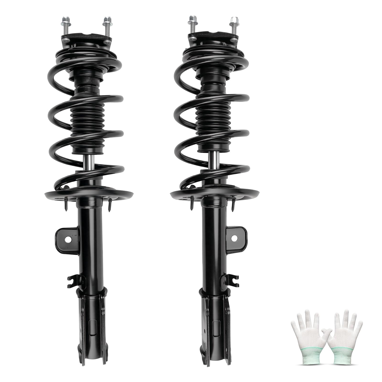 KAX Complete Struts w/Coil Springs Replacement Strut Shocks Assembly 272620, 272621 for Ford Explorer 2011-2013 Front Suspension