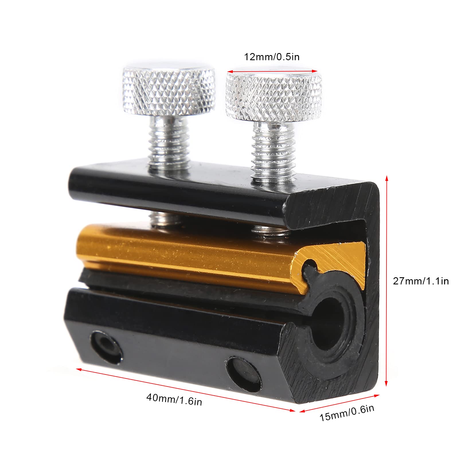 Aramox Cable Lubricator Tool, Chain Lubricator Cable Luber Oiler Lubricator Tool Kit Aluminum + Rubber Replacement For Motorcycl