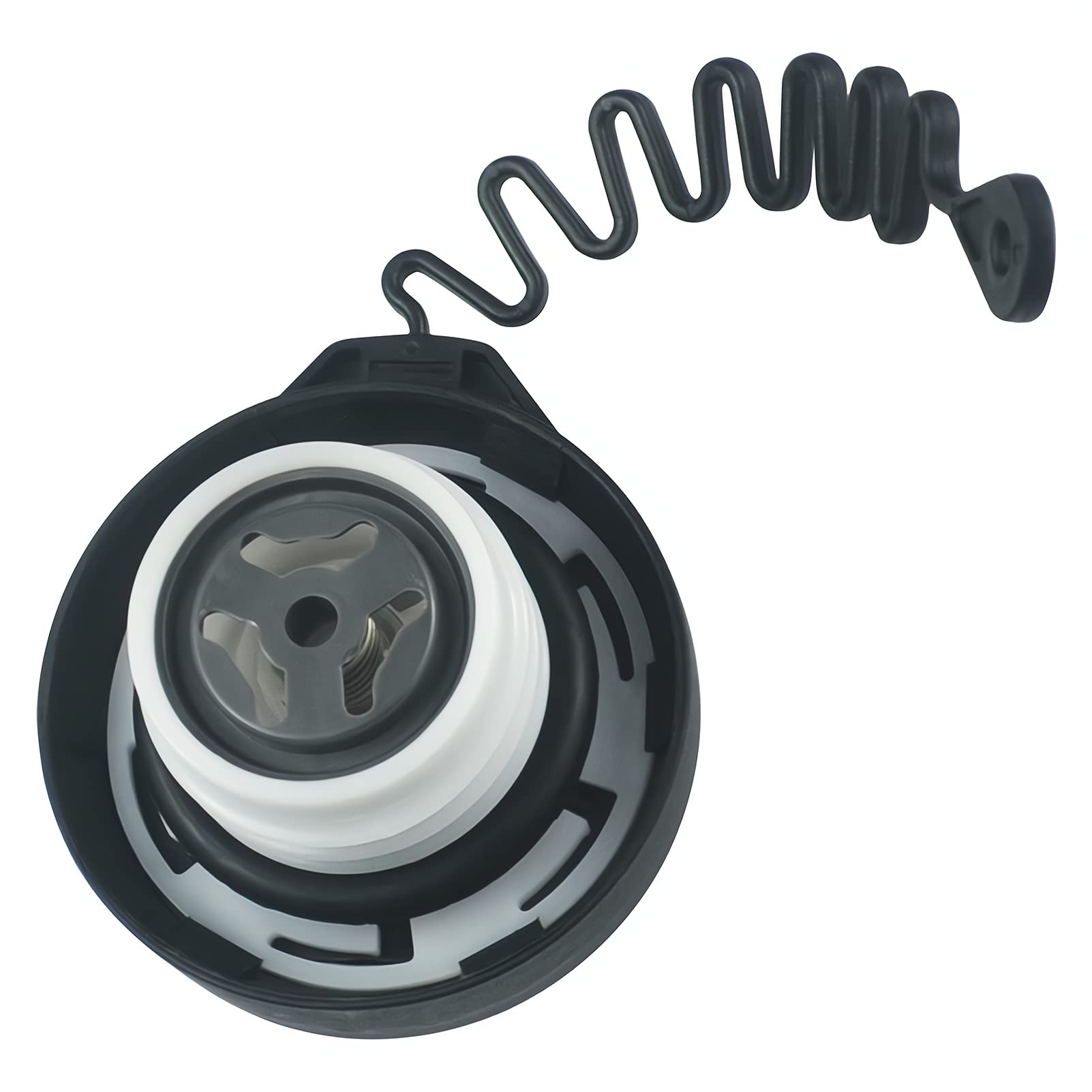 Gas Cap, Fuel Tank Cap Fits Volvo Xc60, Xc70, Xc90, S60, S80, V60, V60 Cross Country,V70 2003 2004 2005 2006 2007 2008 2009 2010 2011 2012 2013 2014 2015 2016 2017 2018, Replaces Oe # 31392044