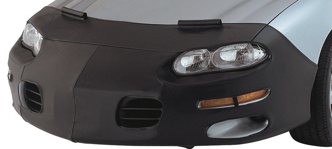 Lebra 2 Piece Front End Cover Black - Car Mask Bra - Fits - Hyundai,Accent,2006 Thru 2009