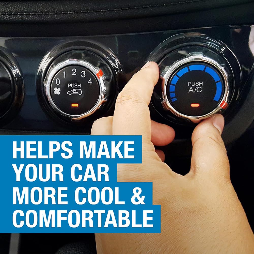 Arctic Freeze AF22CA Auto Ultra Synthetic A/C Recharge Kit with Gauge and 1 Feet Hose, 22 oz