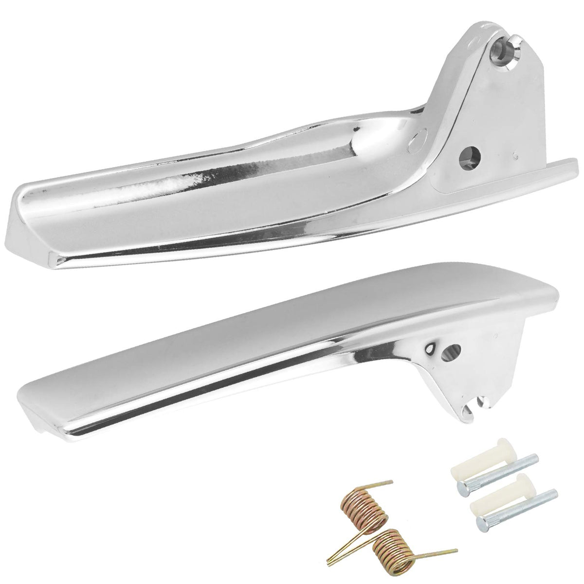Npauto 81195 Interior Door Handles Driver & Passenger Side Replacement For Cadillac Escalade Tahoe Avalanche Gmc Yukon Pickup Tr