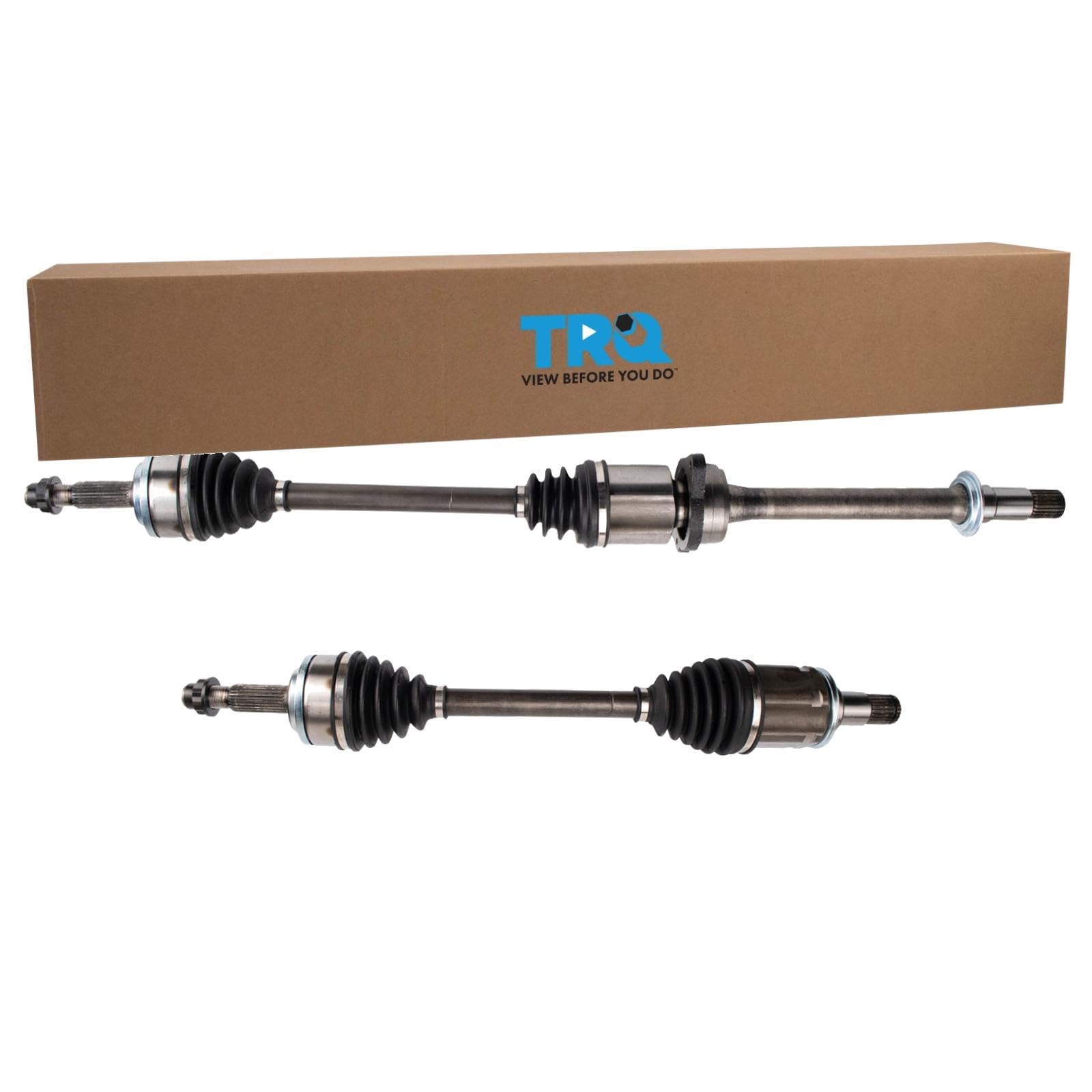 Trq Front Cv Axle Shaft Assembly Set Compatible With 2018-2020 Toyota Camry