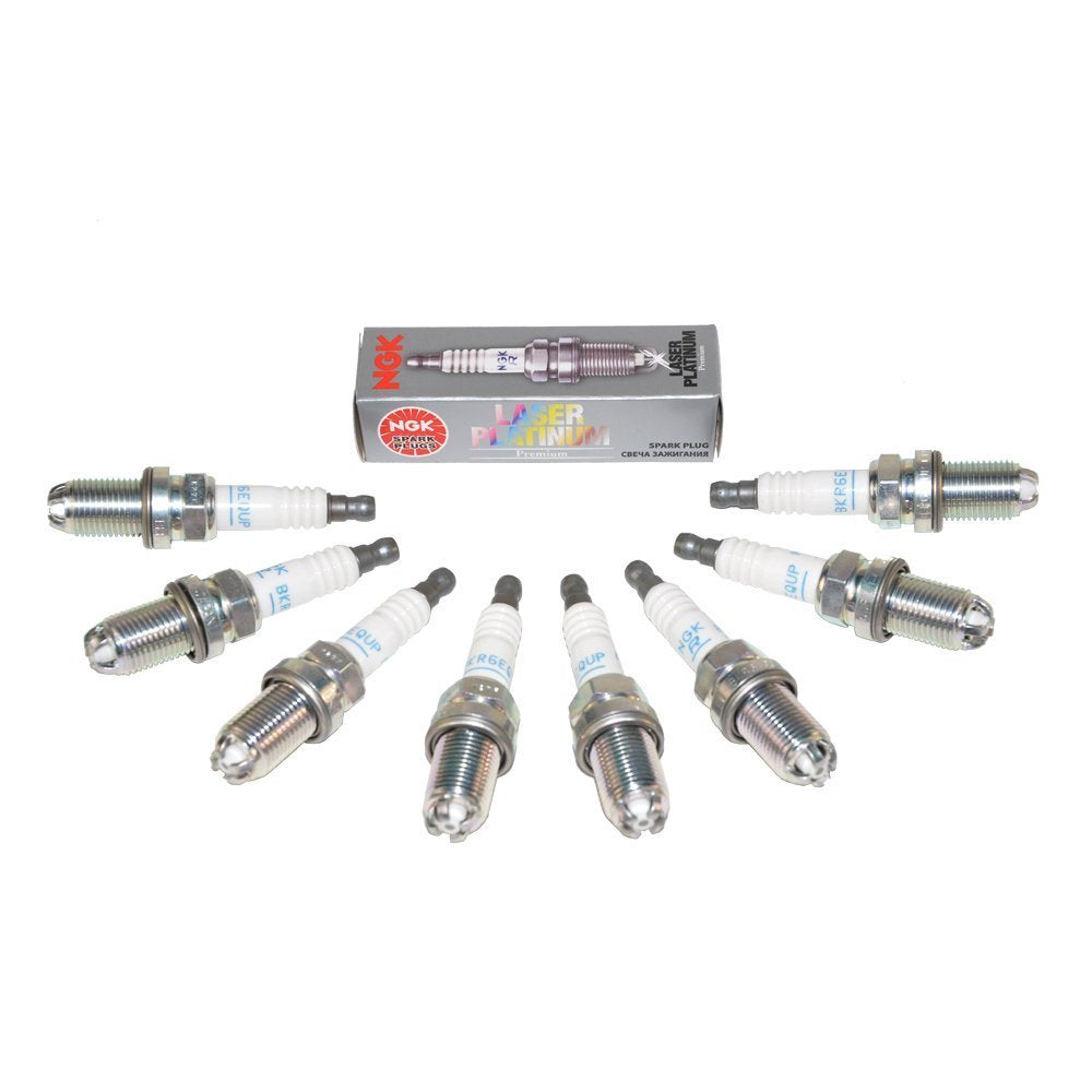 Bmw Spark Plugs, Plug Set Laser Platinum Ngk Oem 3199 (8Pcs)