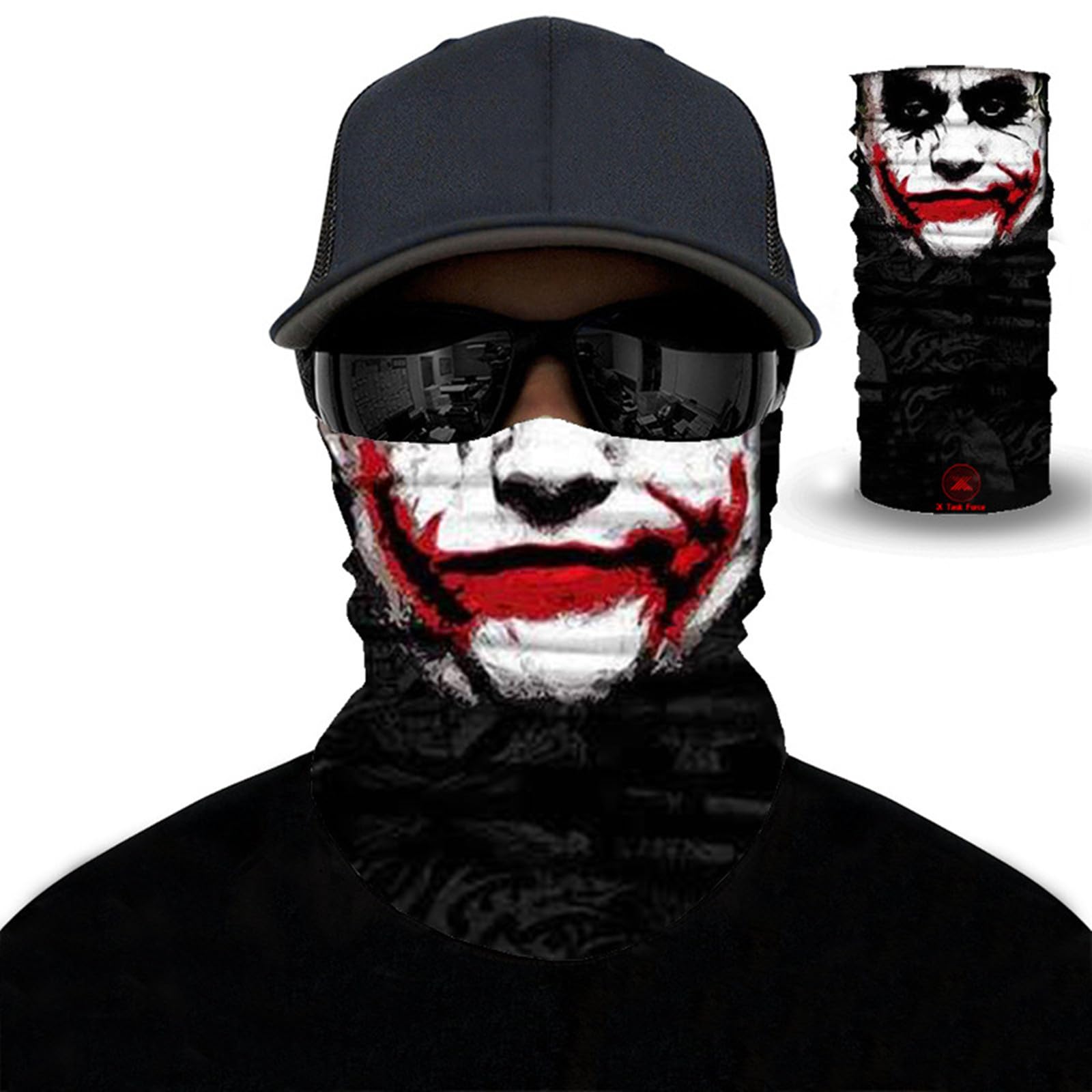 WYSUMMER Scarves Bandanas Skull Face Tube Headband, Gaiter Head Wrap Balaclava Magic Scarf Motorcycle Multi Function Headwear (w