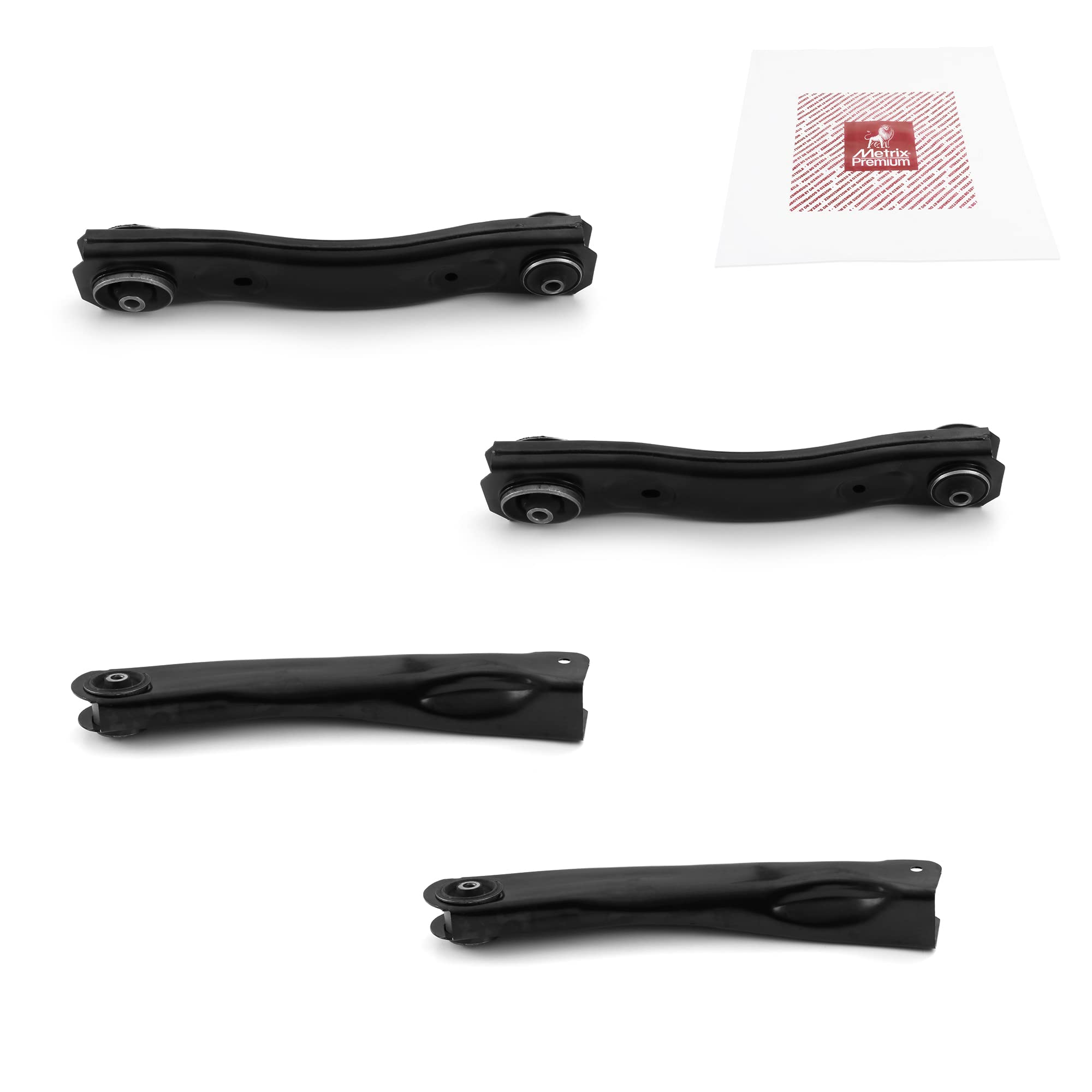 Metrix Premium Chassis Parts - 4 Pc Front Lower & Front Upper Control Arm Kit Fits 1999-2004 Jeep Grand Cherokee, Replacement Rk