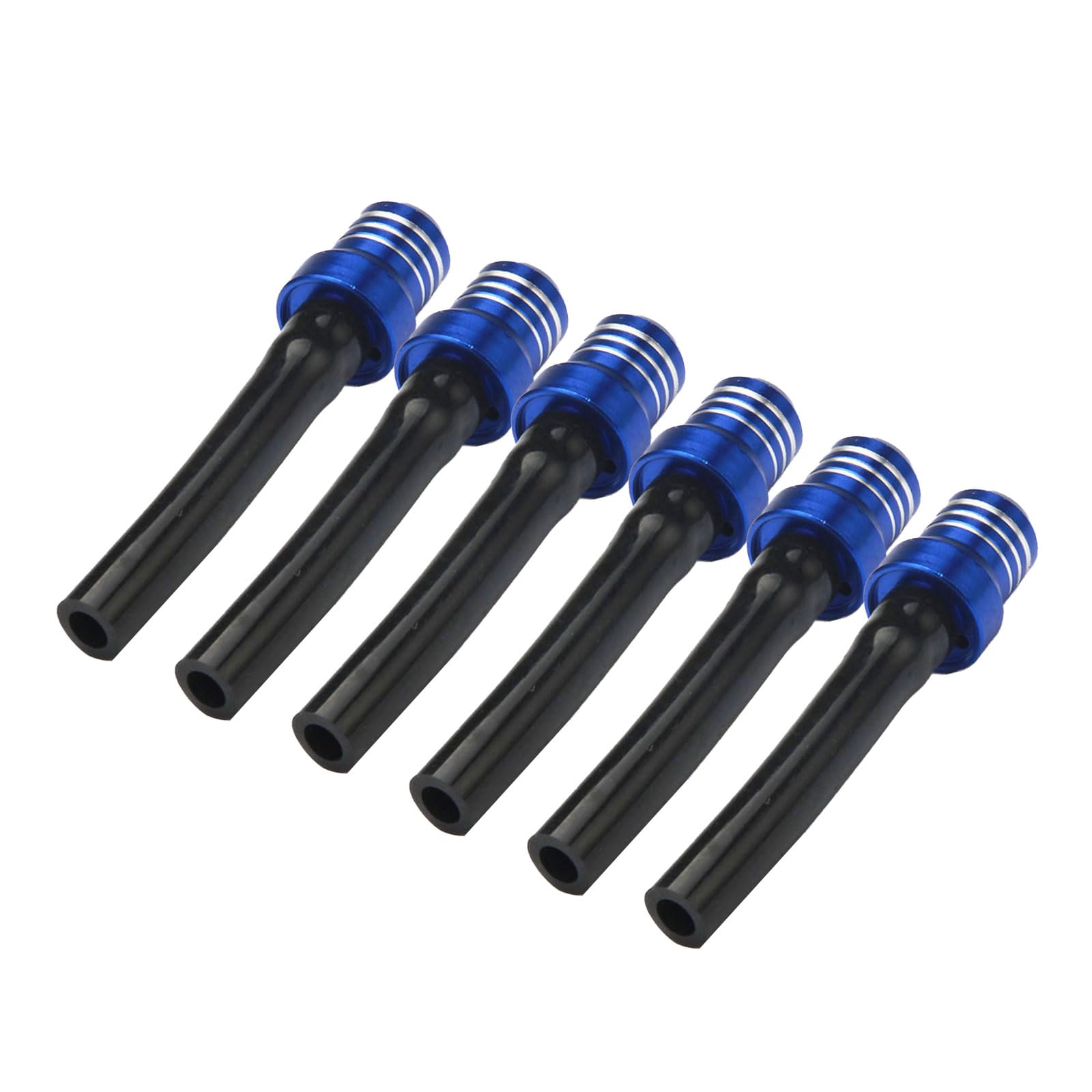 Anxin Motorcycle Gas Cap Air Vent Hose 6 Pcs Fuel Oil Tank Valve Tube Breather Cnc Universal For 50-450Cc Yz Yzf Ttr Pw Drz Yfz