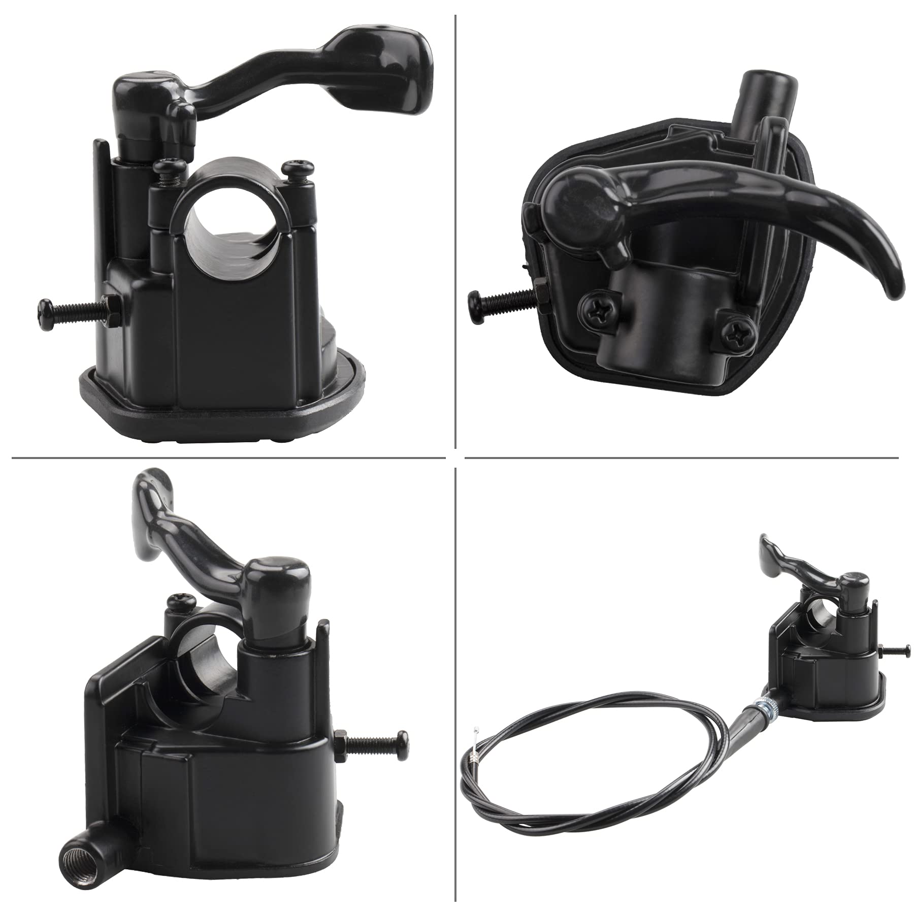 Mrelc New Thumb Throttle Assembly And 1050Mm Throttle Cable Compatible With Yamaha Raptor 350 660 700 Tt03 All Years