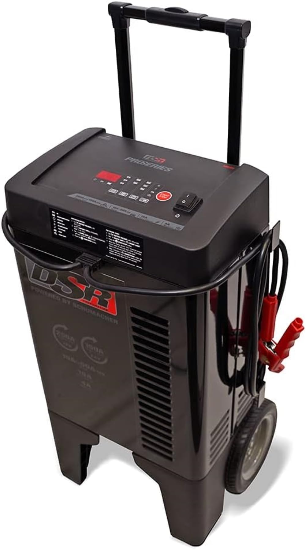 Schumacher Electric Dsr123 Proseries Car Battery Charger - 250 Peak Amps - 24V / 12V Battery Charger - Fully Automatic Engine St