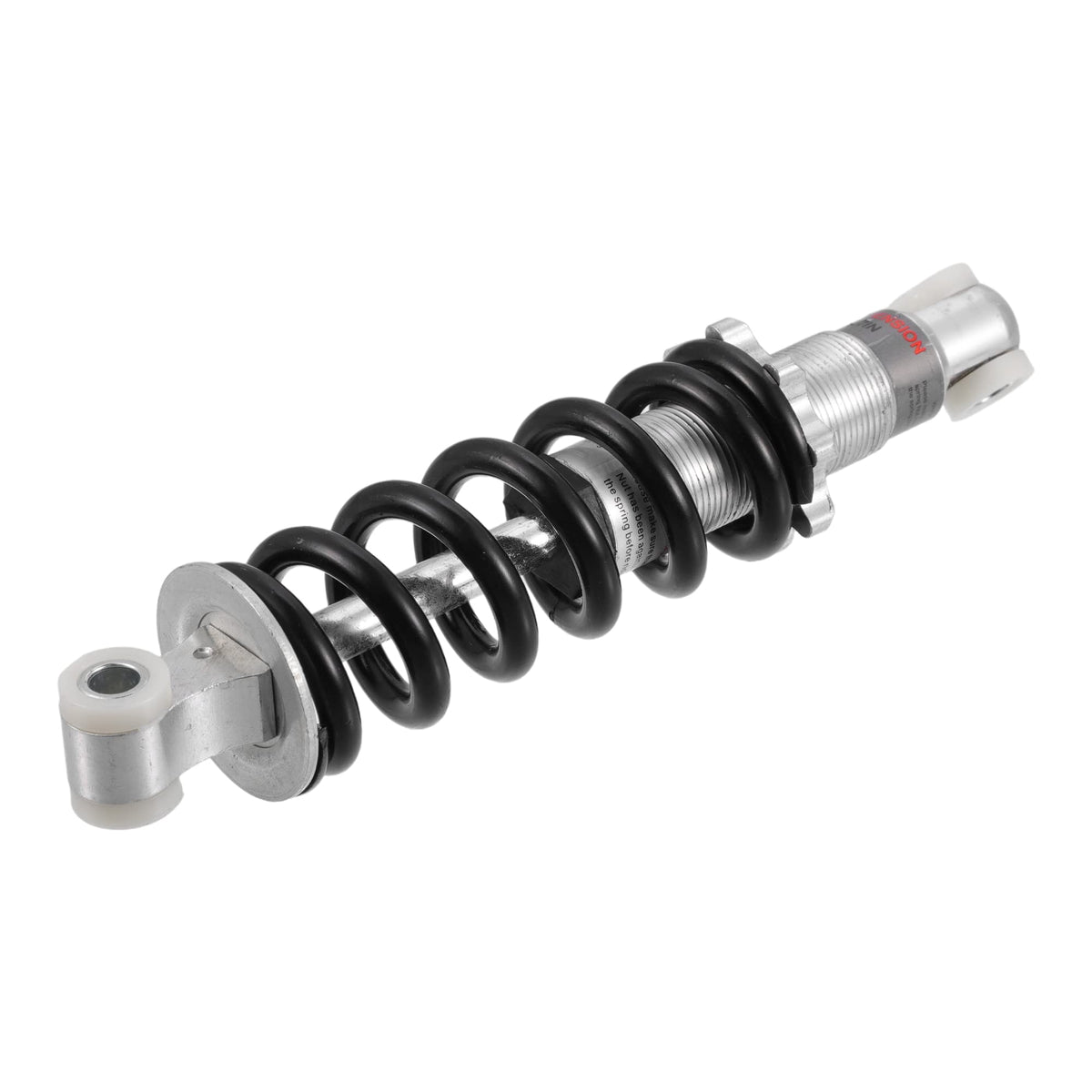 X Autohaux Rear Shock Absorber 190Mm 650Lbs Rear Shock Damper For Gas Scooter Electric Bike Dirt Bike 47Cc 49Cc Atv Quad Mini Pocket Bike Silver Tone