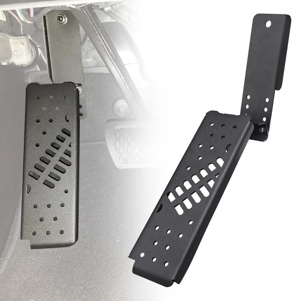 ADTOPI JL Dead Pedal, Gladiator Dead Pedal Left Side Foot Rest Kick Panel Compatible with Jeep Wrangler JL/Gladiator JT 2018 201