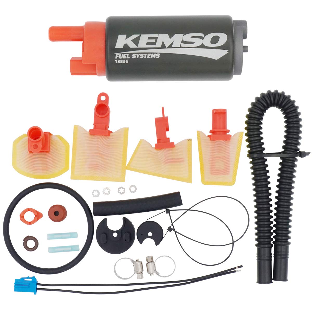 Kemso 13836 Oem Replace Intank Electric Fuel Pump & Install Kit