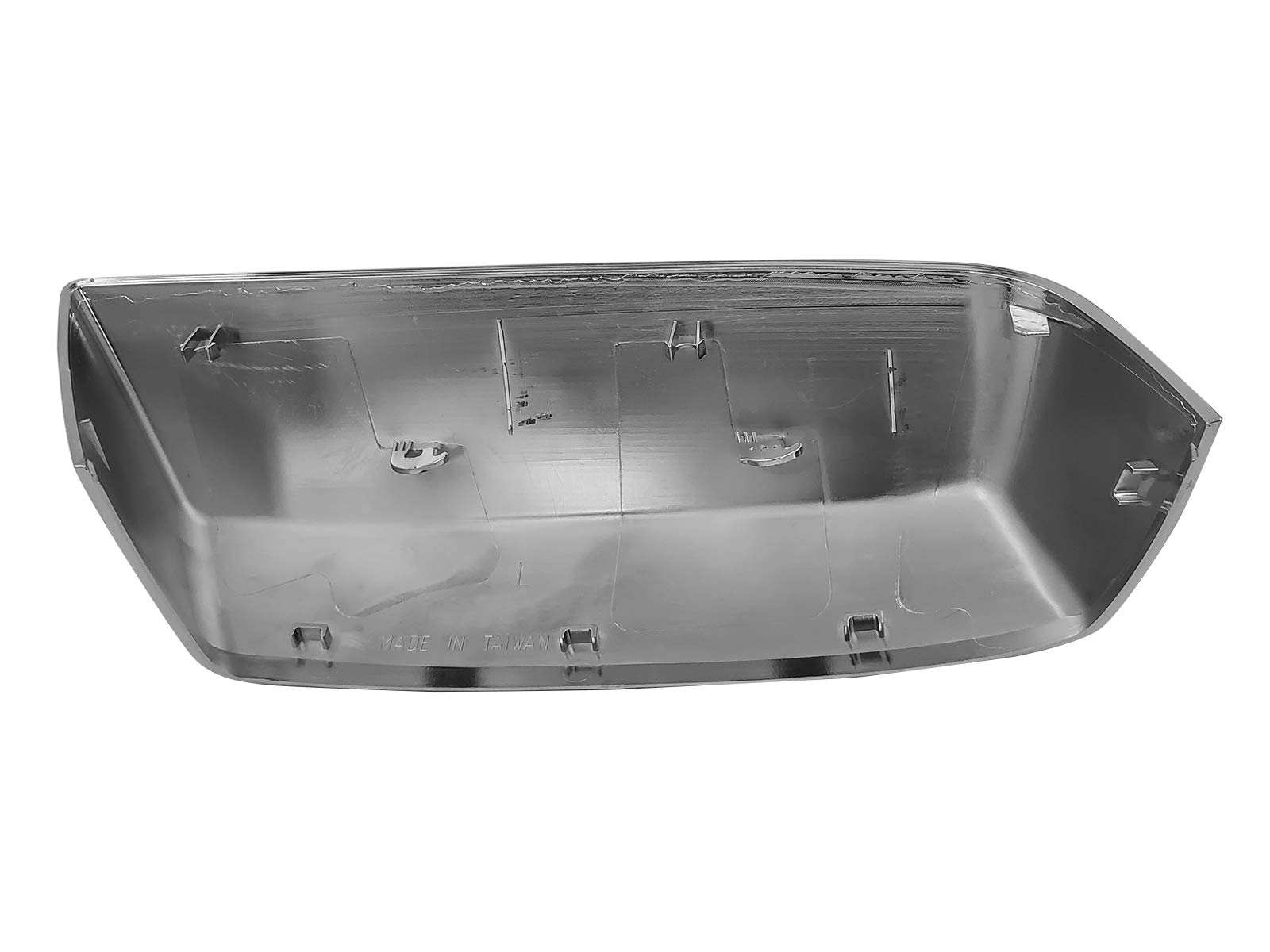Apa Replacement For Exterior Rear View Mirror Chrome Cap Cover 2014-2019 Silverado Sierra Driver Left Side 22889519