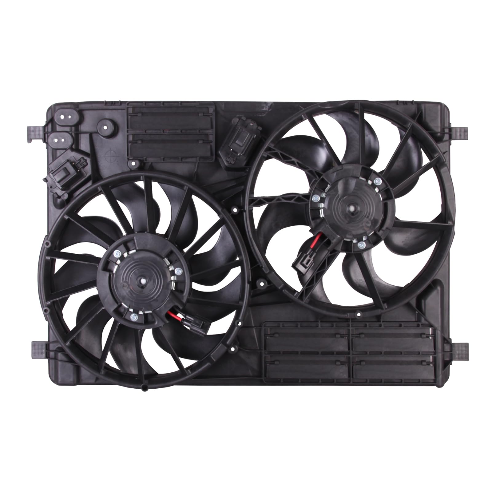 TYG Upgraded Cooling Fan Assembly for 2015-2019 Lincoln MKC 2.0/2.3L W/Resistor, for 2017-2019 Ford Escape 2.0L Turbo w/Towing W