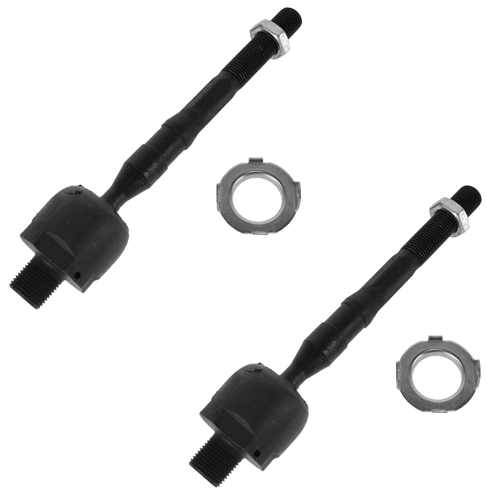 Trq Front Tie Rod Set Compatible With 2006-2012 Ford Fusion 2007-2012 Lincoln Mkz 2006 Zephyr 2006-2009 Mercury Milan