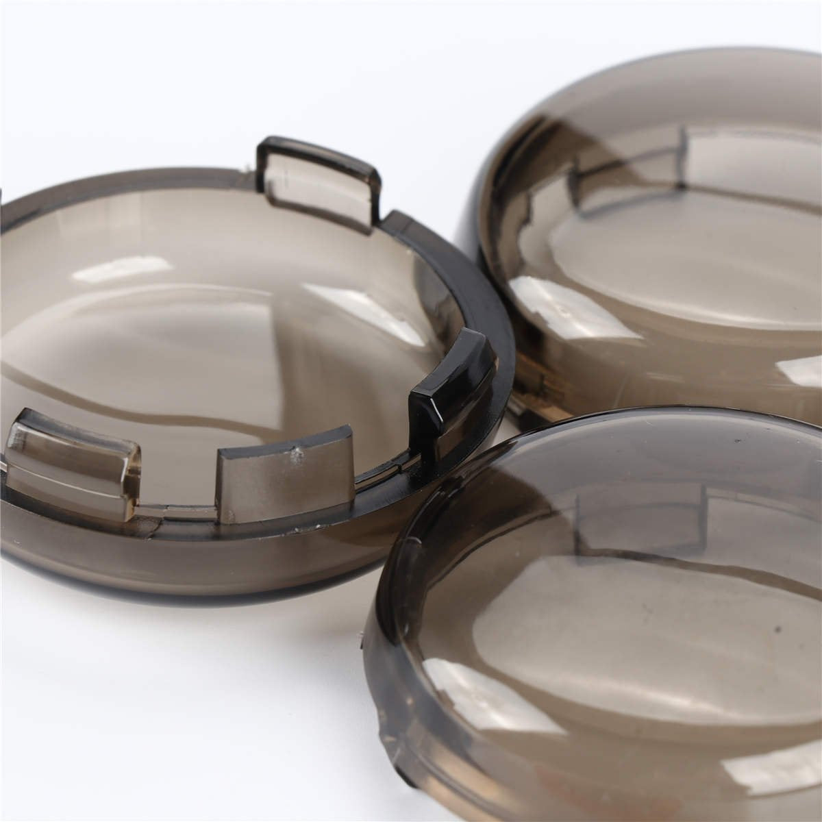 Zytc Smoked Harley Turn Signal Lens Lense Kit With 1156/1157 Bulbs For Harley Davidson Touring Softail Dyna Sportsters 2002-2013