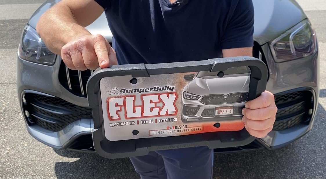 Bumperbully License Plate Frame (Bumperbully Flex)
