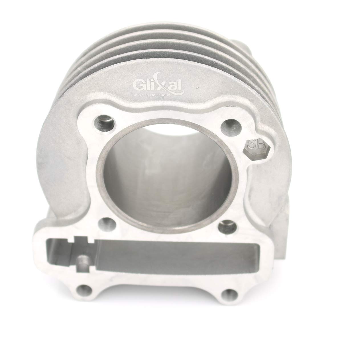 Glixal 52Mm Big Bore Cylinder Kit Rebuild Kit Gy6 49Cc 50Cc To 105Cc 139Qmb 139Qma Scooter Moped Atv Go-Kart