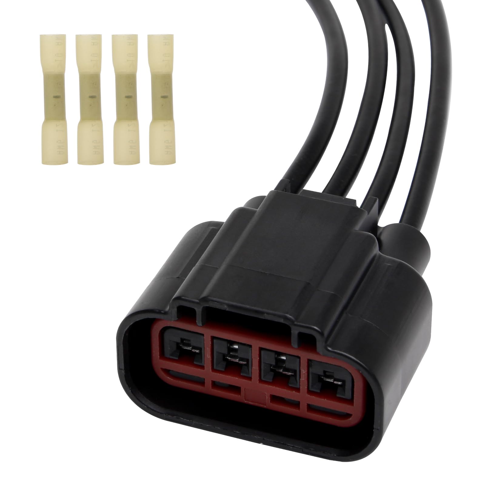 Hvac Blower Motor Resistor Connector Plug Wiring Harness Pigtail - Compatible With Ford & Mercury Vehicles - F150, Fiesta, Exped