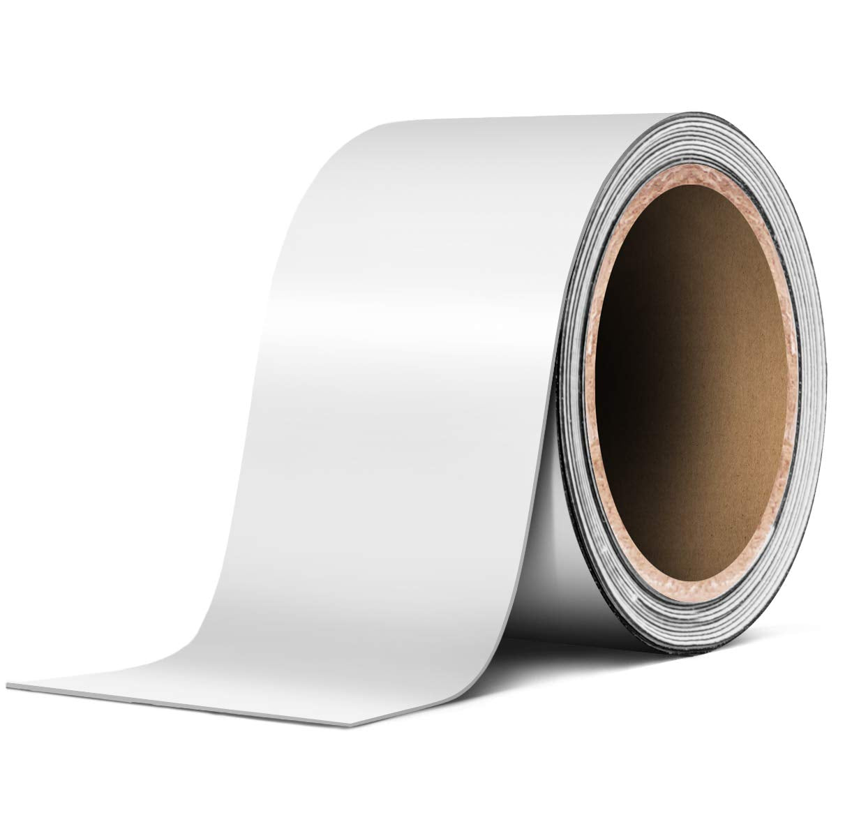 Vvivid Matte Vinyl Detailing Wrap Tape 2 Inch X 20Ft Diy Roll (Matte White)
