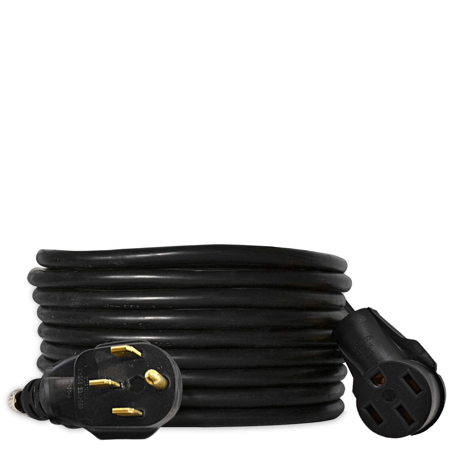 Ceptics 25-Ft 50-Amp Auto EV Extension Cord (Recommended for Tesla Users | Tesla Model 3/S/X/Y) | Nema L14-50 - UL Listed - 50A, 125/250V