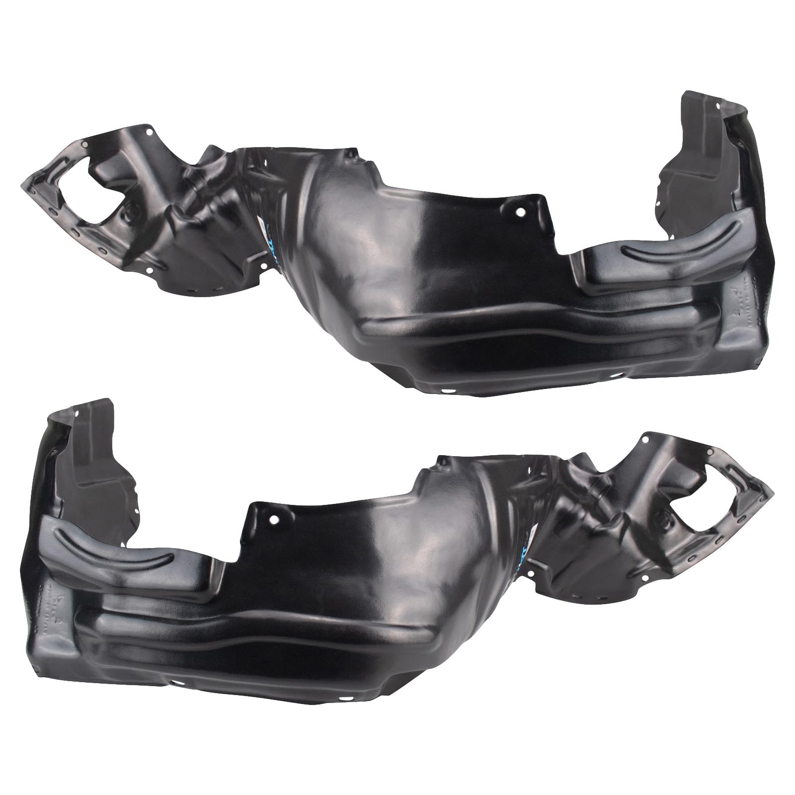 Trq Front Inner Fender Liner Set Compatible With 1999-2003 Lexus Rx300 Lx1250104 Lx1251104