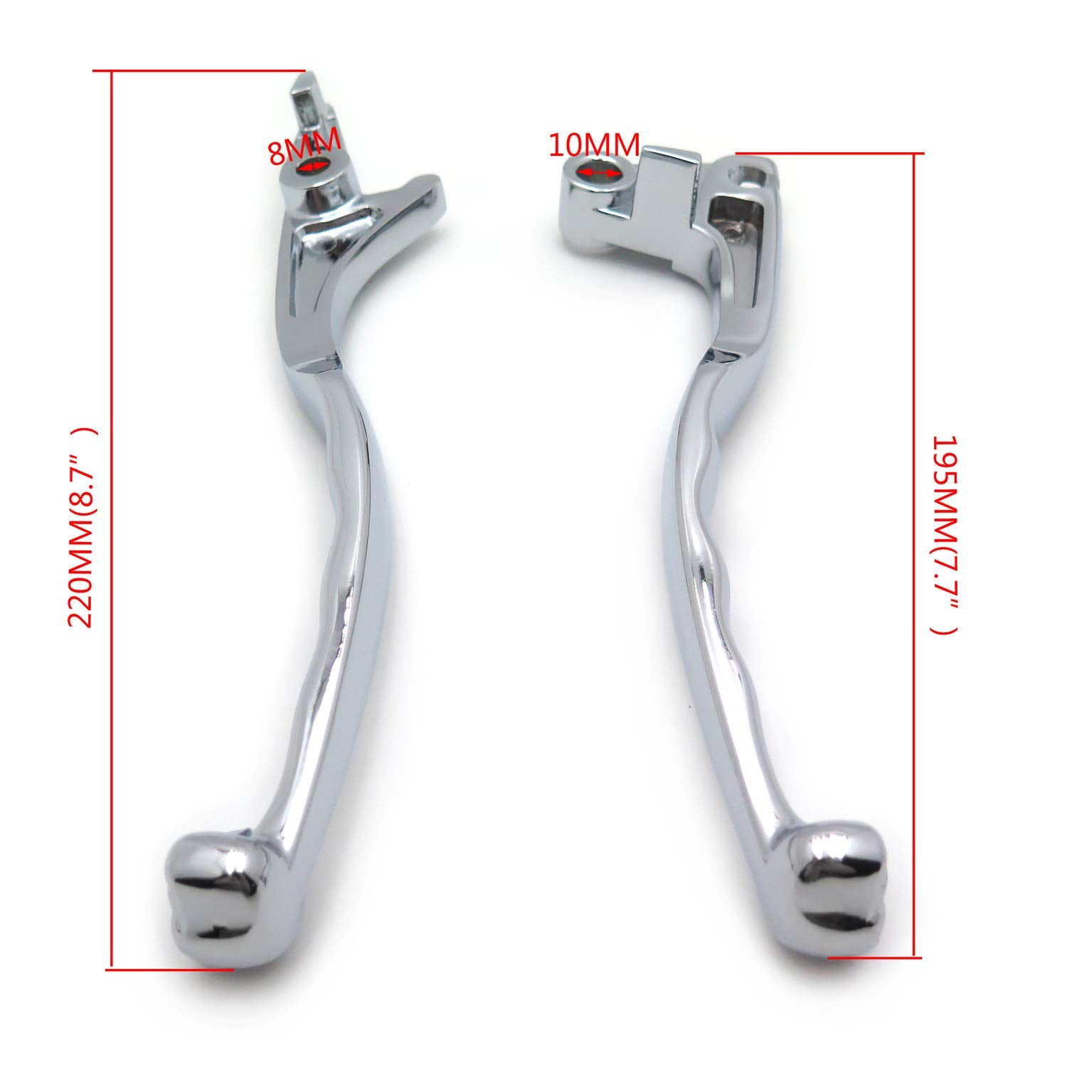 Smt-Chrome Brake Clutch Lever Compatible With Suzuki Marauder 800 Boulevard M50 Volusia [B00Rnirxys]