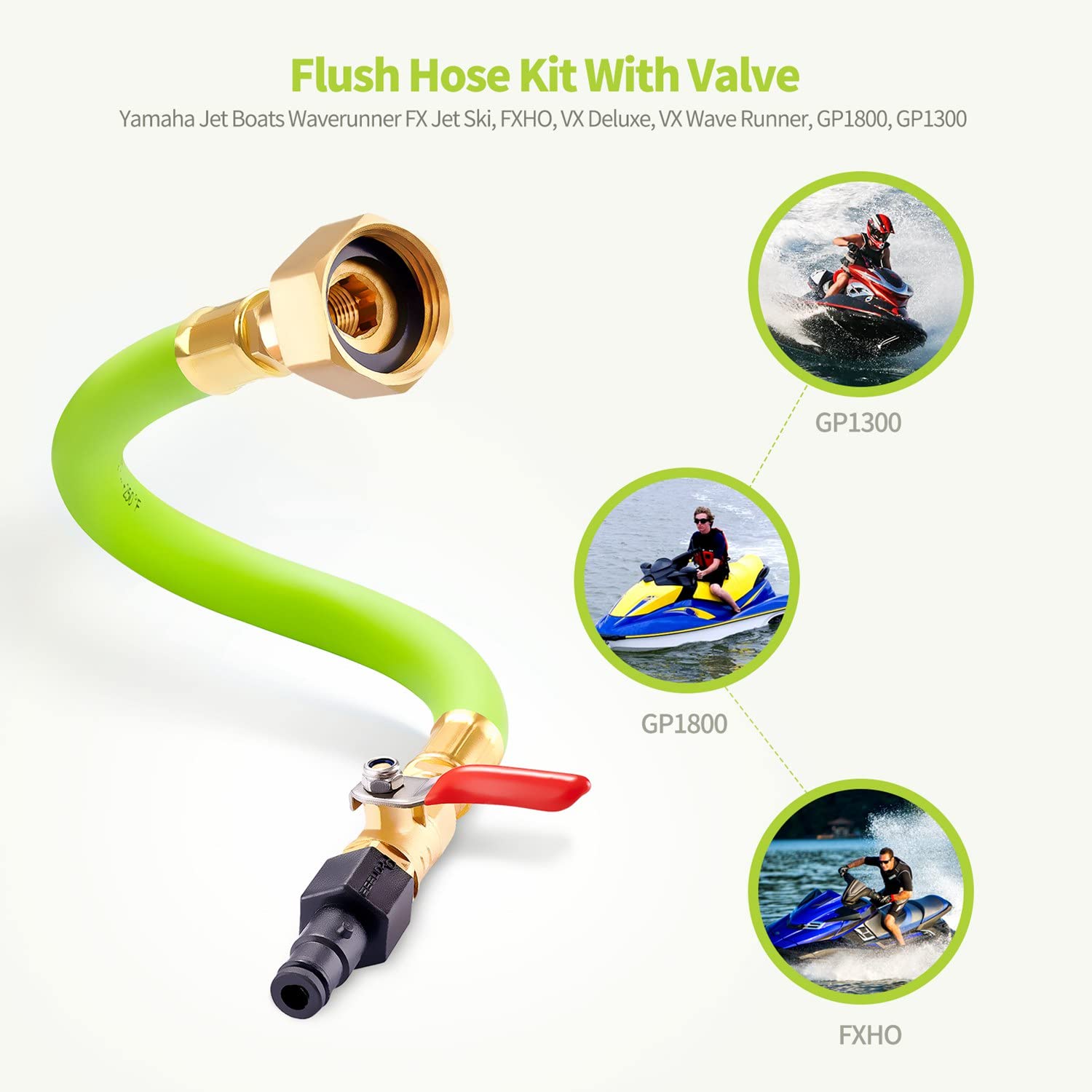 Pronese Pwc Waverunner/Sport Jet Boat Flush Fitting Kit Compatiable For Yamaha